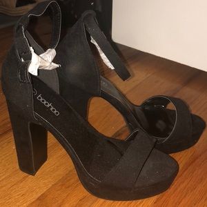 Boohoo Chunky Heel Sandals